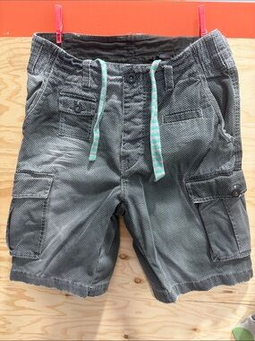 Men's Cargo Shorts - Black and Grey Washed look